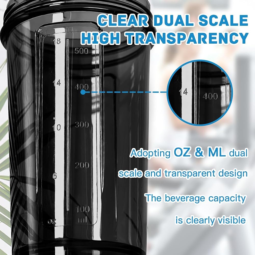 generic Shaker Cup,Fashion Theme Pattern Shaker Bottle Leak-proof
