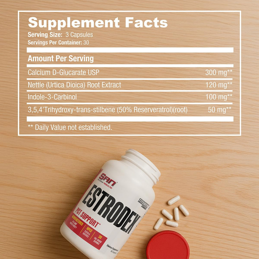 SAN Estrodex Estrogen Blocker - 90 Capsules - image 2