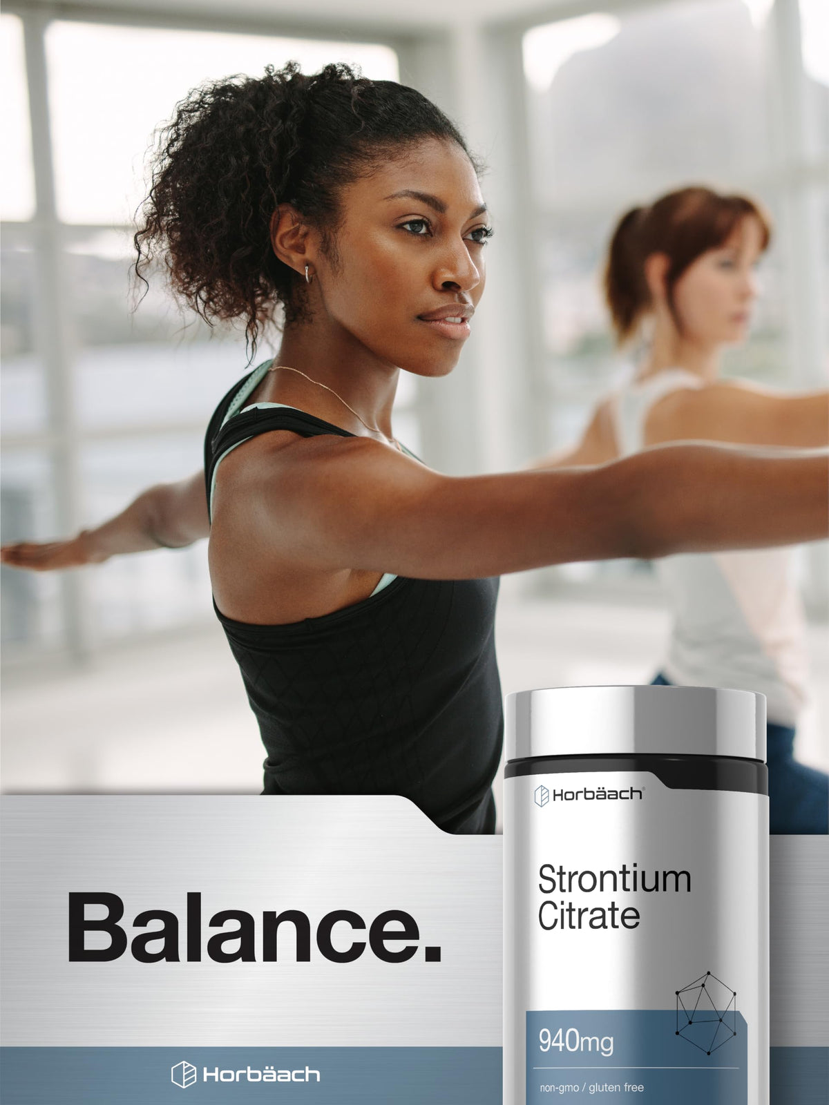 Horbäach Strontium Citrate 940 mg - 180 Capsules - image 6