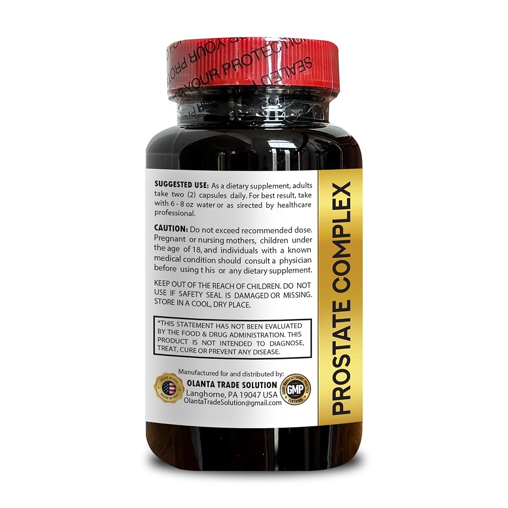 OLANTA TRADE SOLUTION Prostate Support Complex - 120 Capsules - image 3