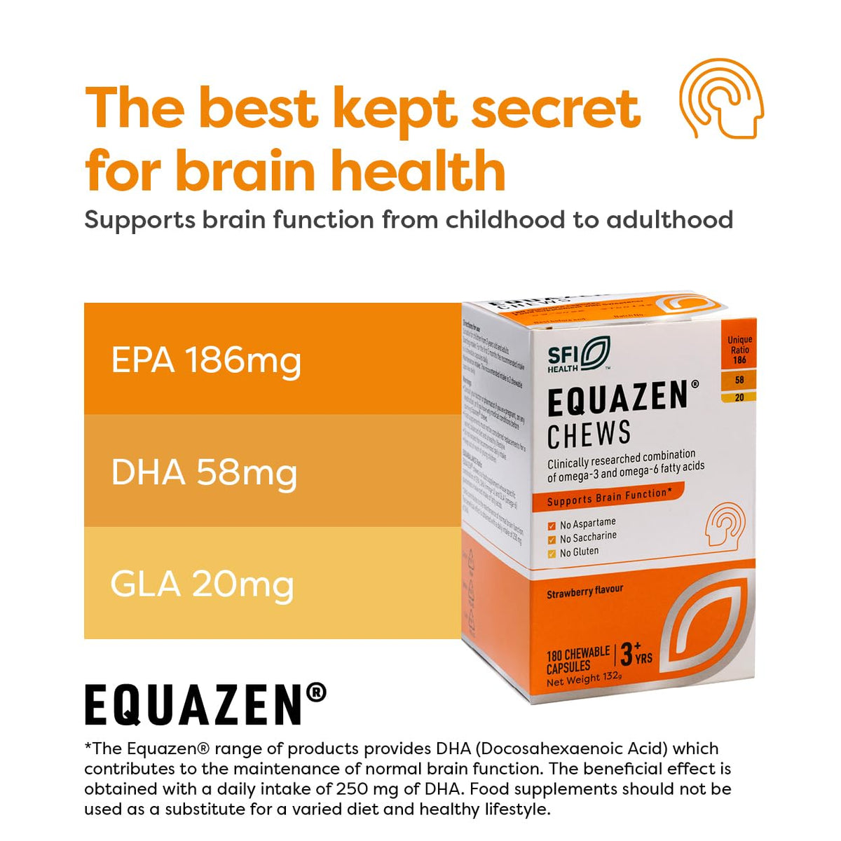 Equazen Eye Q Chews Omega-3 & Omega-6 - 180 Capsules - image 3