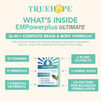 Truehope EMPowerplus Ultimate Brain & Focus Supplement - 30 Capsules - image 4