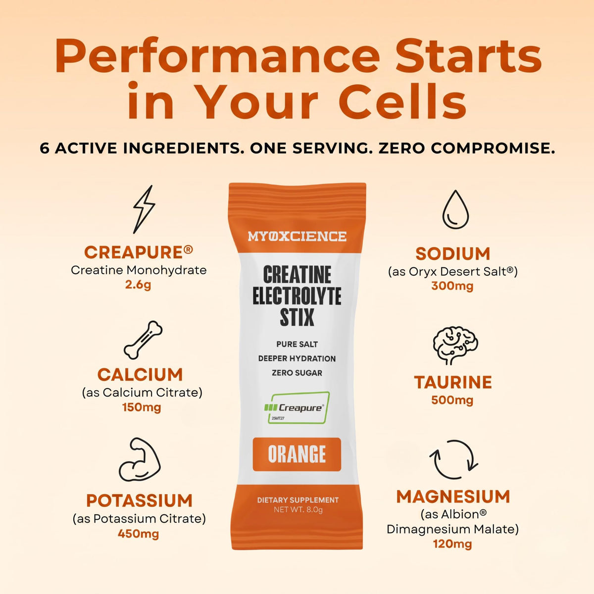 MYOXCIENCE Electrolyte STIX