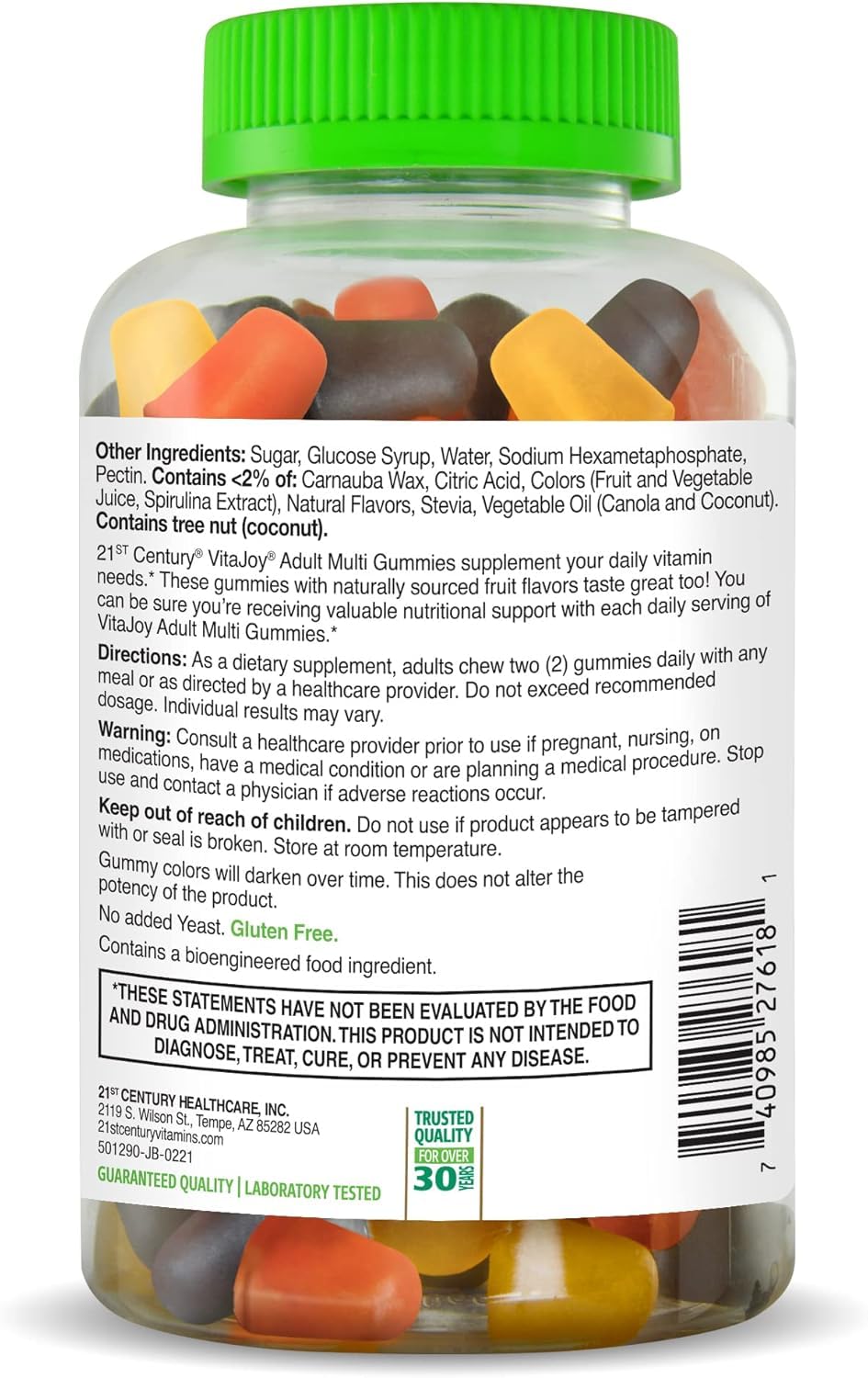 21st Century Vitajoy Multi Gummies Plus Extra C
