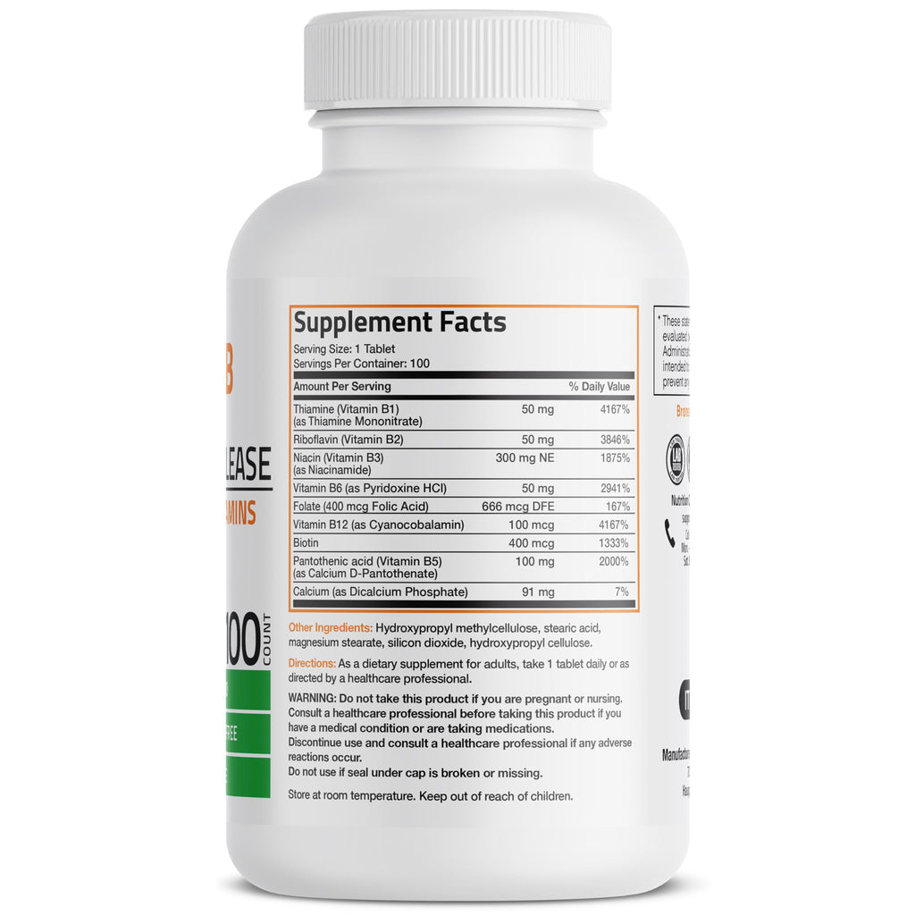 Bronson Vitamin B Complex Sustained Release