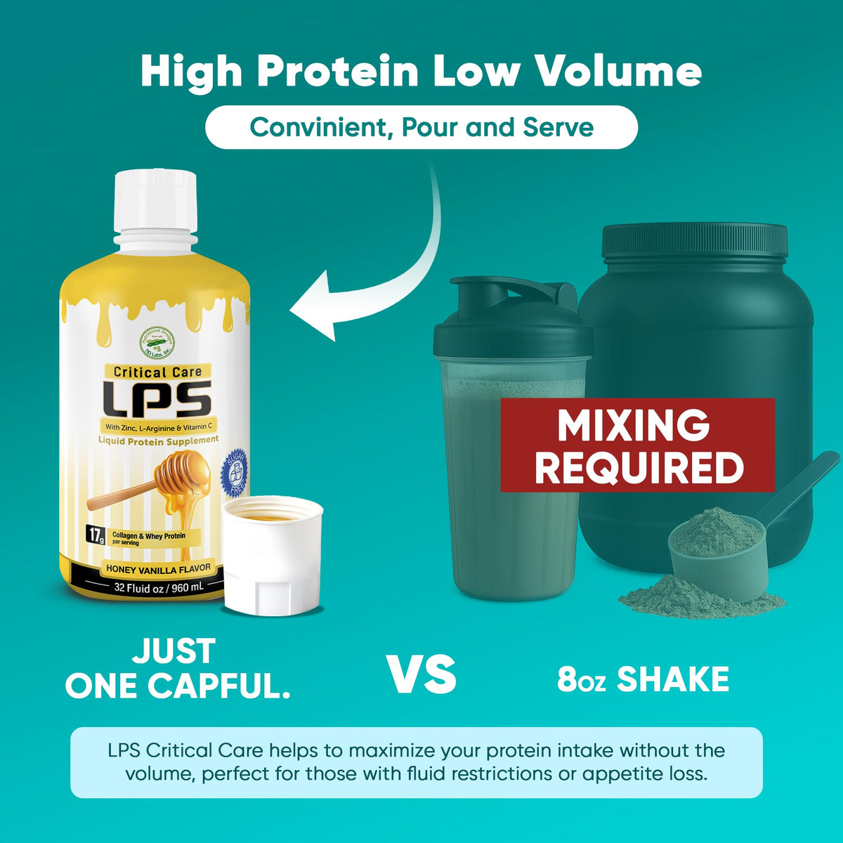 Nutritional Designs LPS Liquid Collagen & Whey Protein - 32 Fl Oz - image 4
