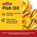 Nature Made Burp-Less Ultra Omega-3 from Fish Oil 1400 mg Softgels