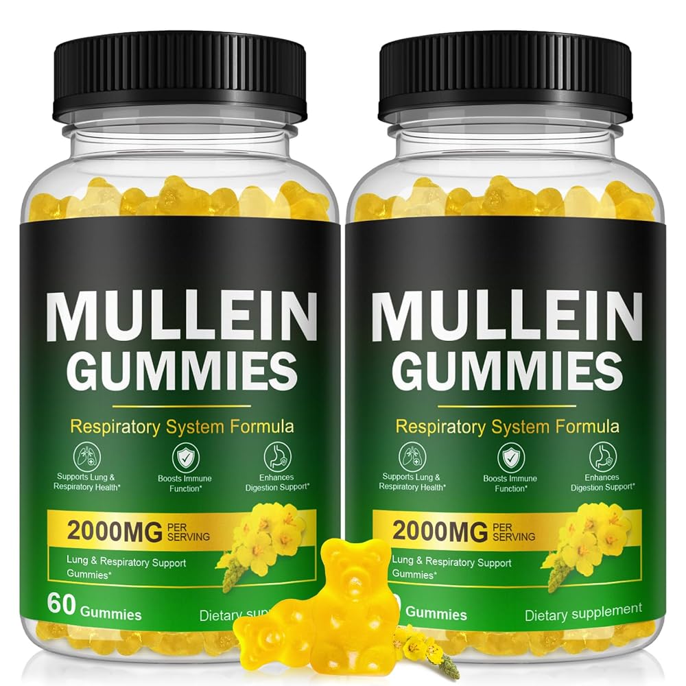 Ruduwu Mullein Gummies for Lung Detox