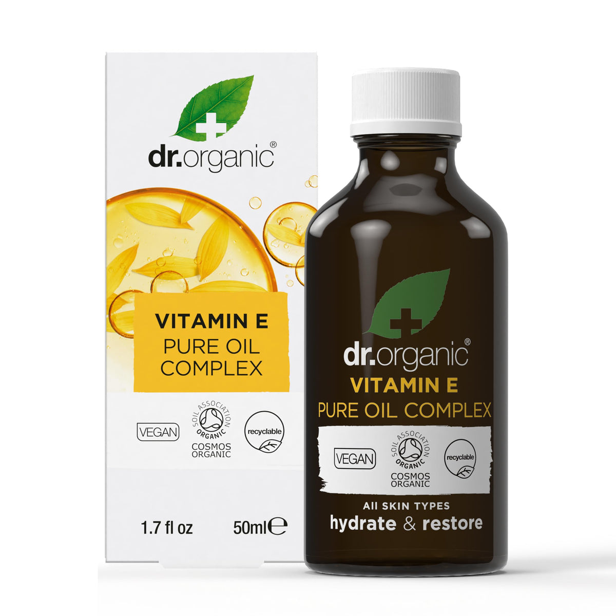 Dr. Organic Vitamin E Pure Oil Complex - 50 mL