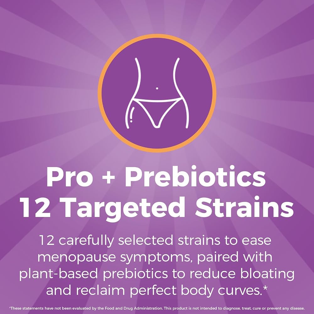 NewRhythm Menopause Probiotics for Women - 30 Capsules - image 6