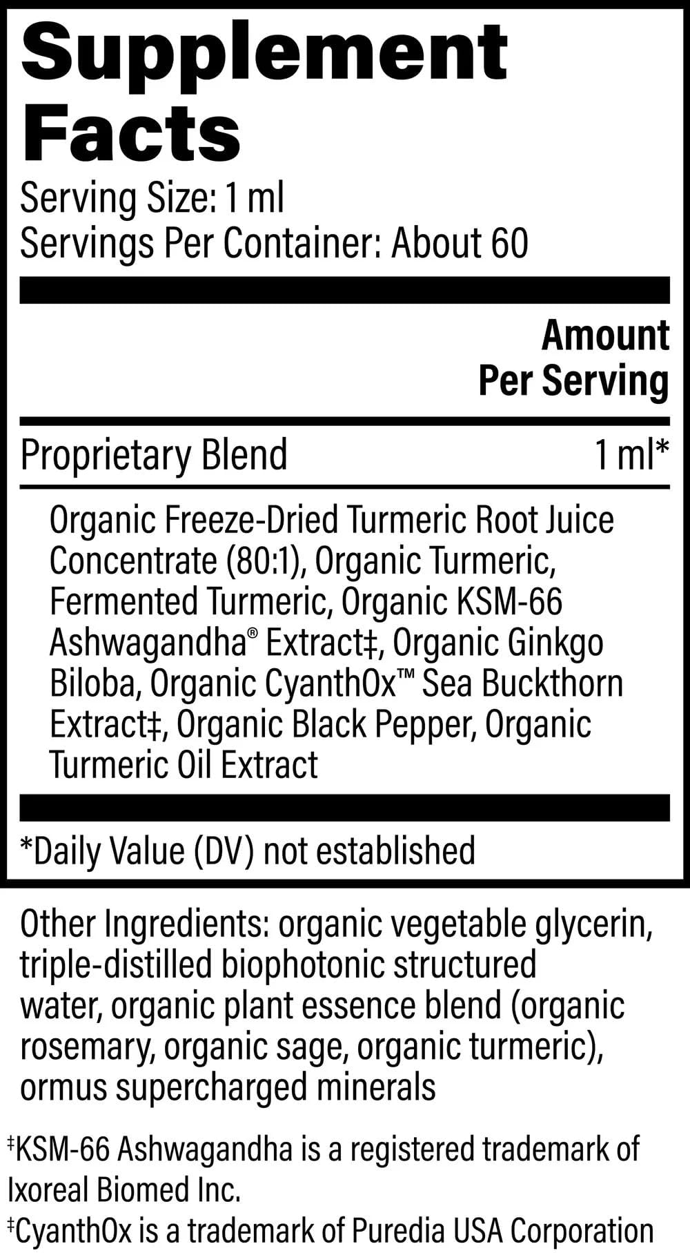 Global Healing Center Brain Health Supplement - 2 Fl Oz - image 3