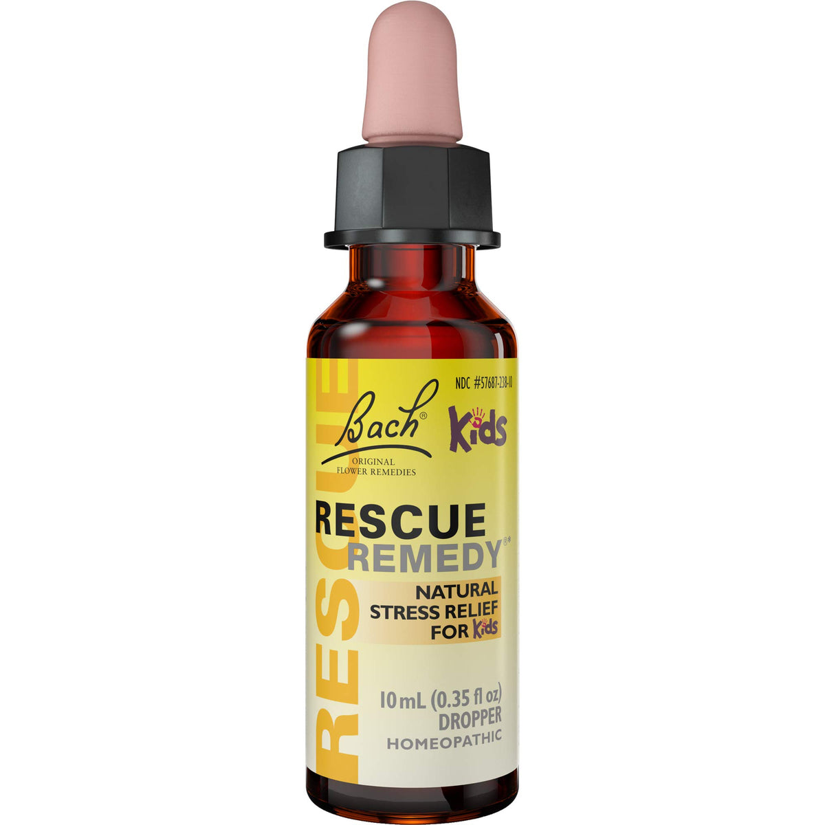 RESCUE REMEDY KIDS Flower Essence Dropper Stress Relief - 10mL