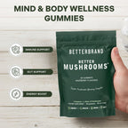 Betterbrand BetterMushrooms Mushroom Gummies to Support Gut Health