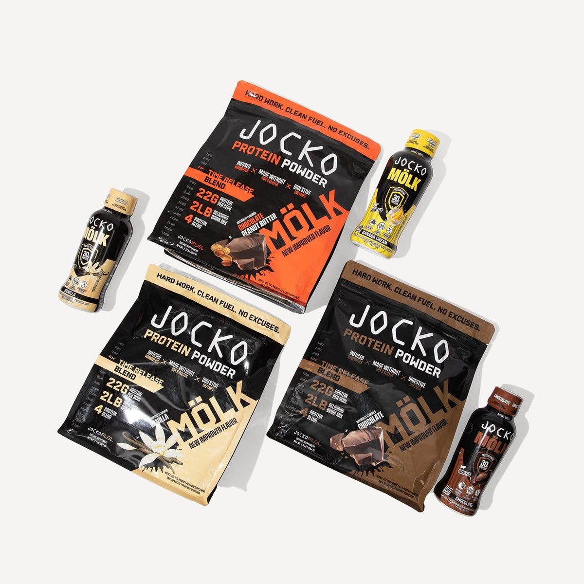 Jocko Mölk Protein Shakes