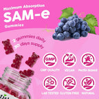 NATISLAND SAM-e with L-Tyrosine Gummies B-Complex - 60 Gummies - image 7