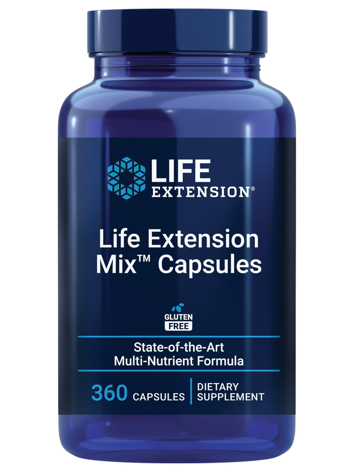 Life Extension Mix Multivitamin & Mineral Supplement - 360 Capsules