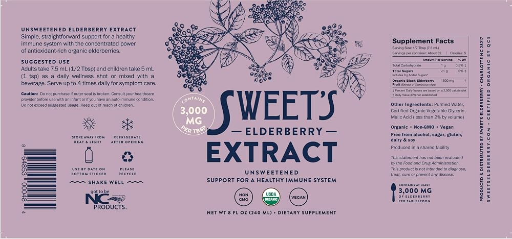 Sweet's Elderberry