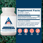 Ayush Herbs Curcumin 97% Turmeric Supplement - 90 Capsules - image 3