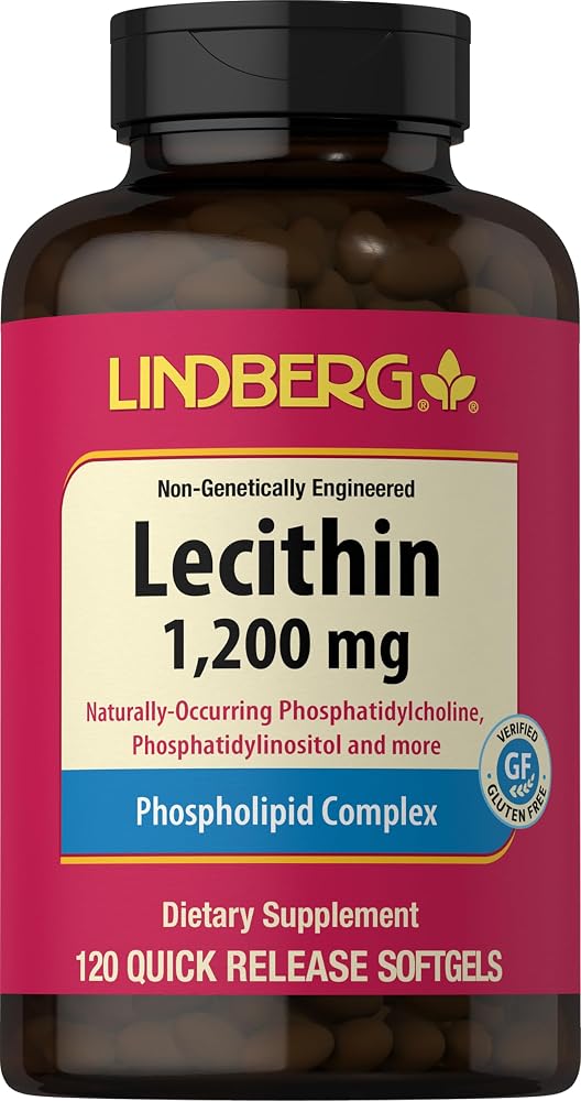 Lindberg Lecithin 1200mg - 120 Softgels