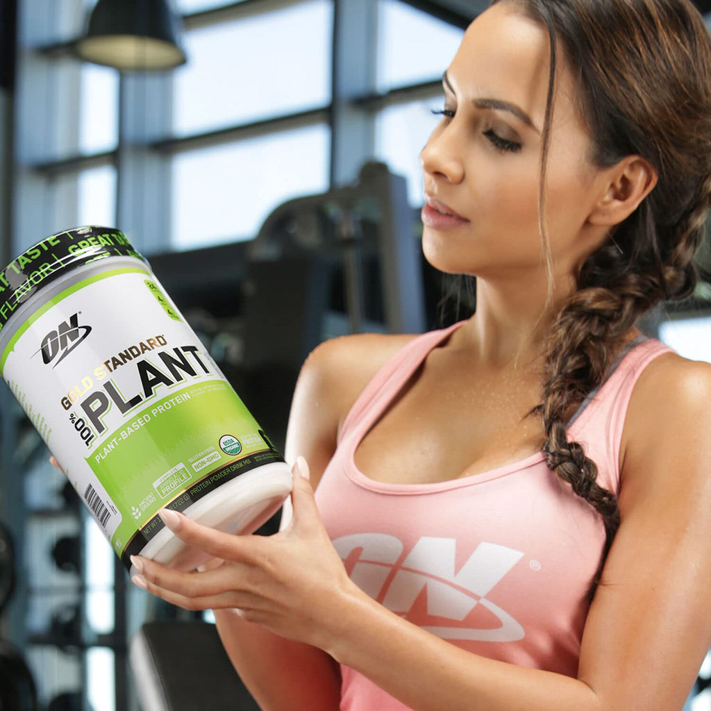 Optimum Nutrition Gold Standard Plant-Based Protein Powder Chocolate - 1.59 lb - image 2