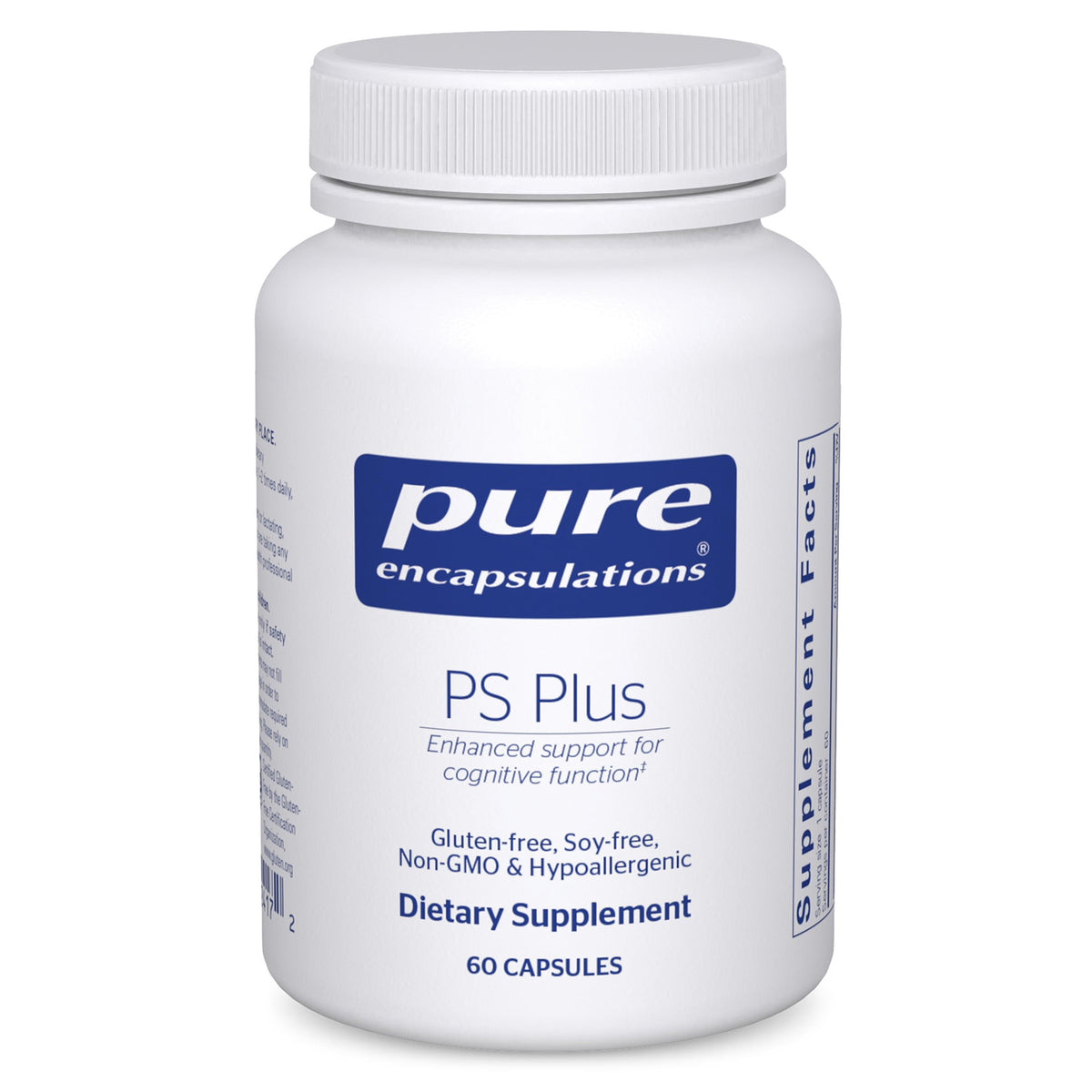 Pure Encapsulations PS Plus Brain Support - 60 Capsules