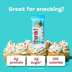 thinkThin think! Minis Protein Snack Bar Cupcake Batter - 15 Count - image 5