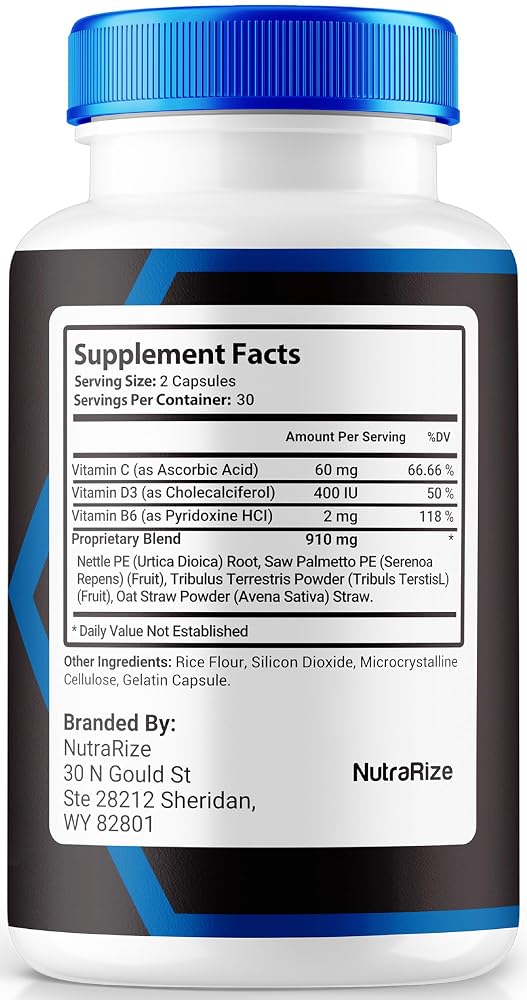 NutraRize Prostazen Capsules for Prostate Health - 120 Capsules - image 2