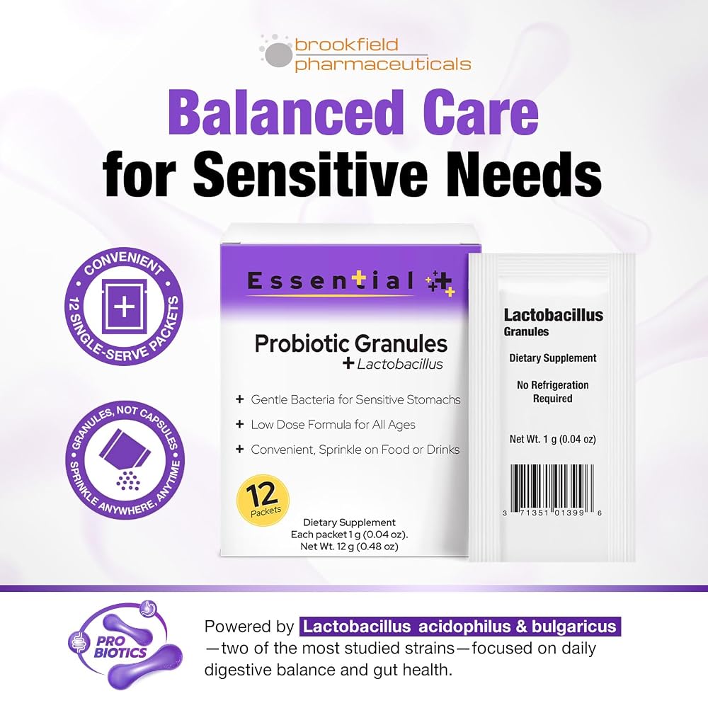 Brookfield Pharmaceuticals Essential Daily Probiotic for Men