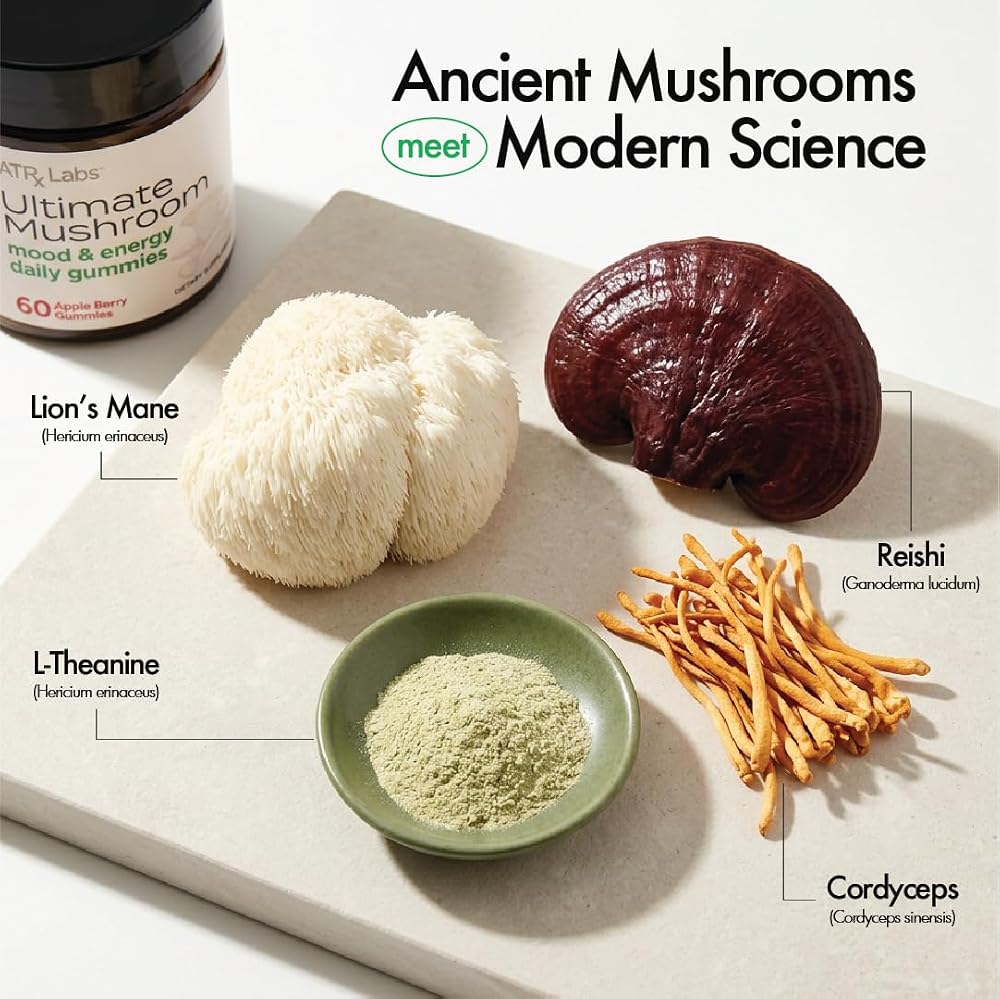 ATRx Labs Ultimate Mushroom Daily Gummies - 60 Count - image 4