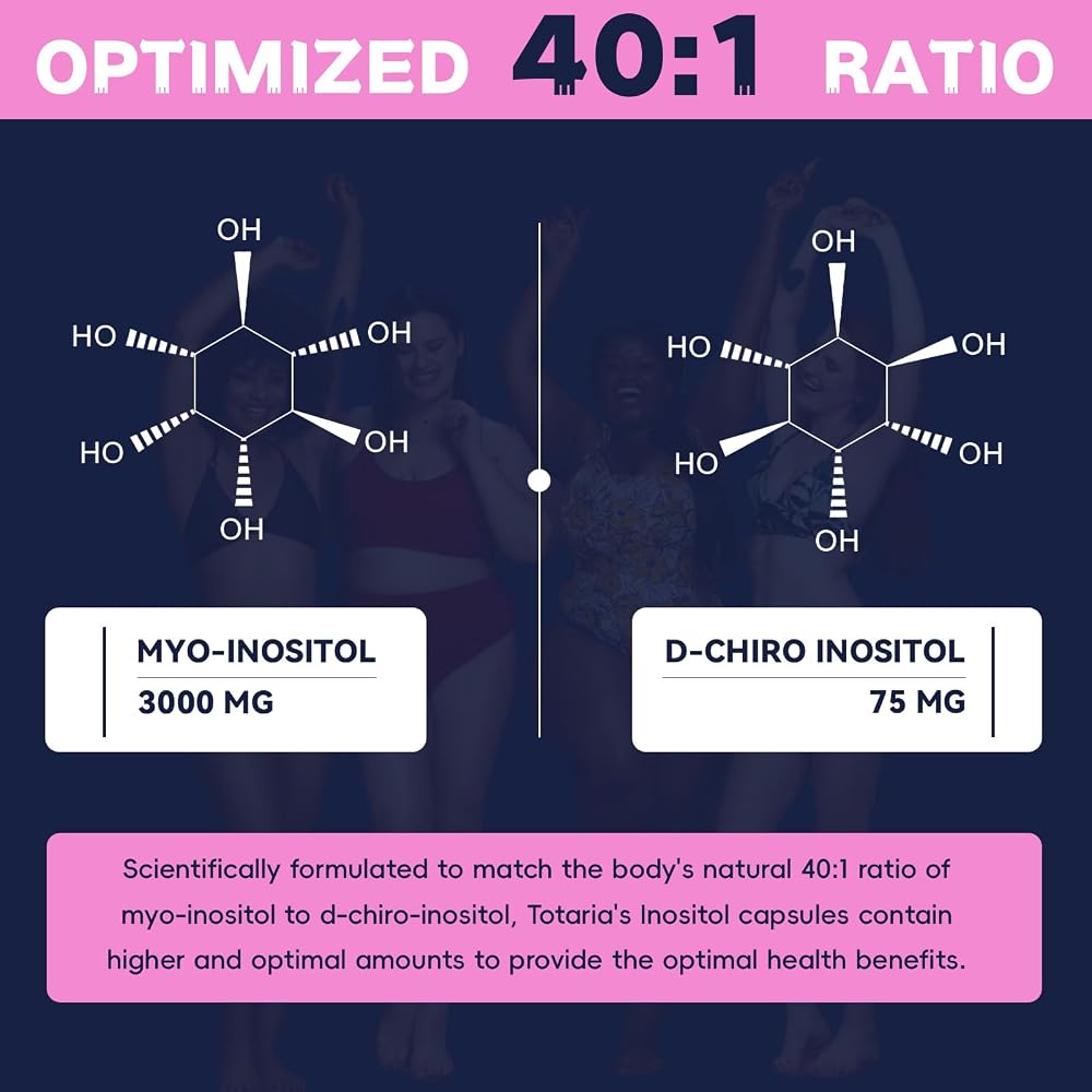 Totaria Inositol Supplement with Vitamin D3
