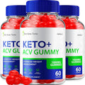 Indelo Trim Keto Tonic ACV Gummies with B12 - 180 Gummies