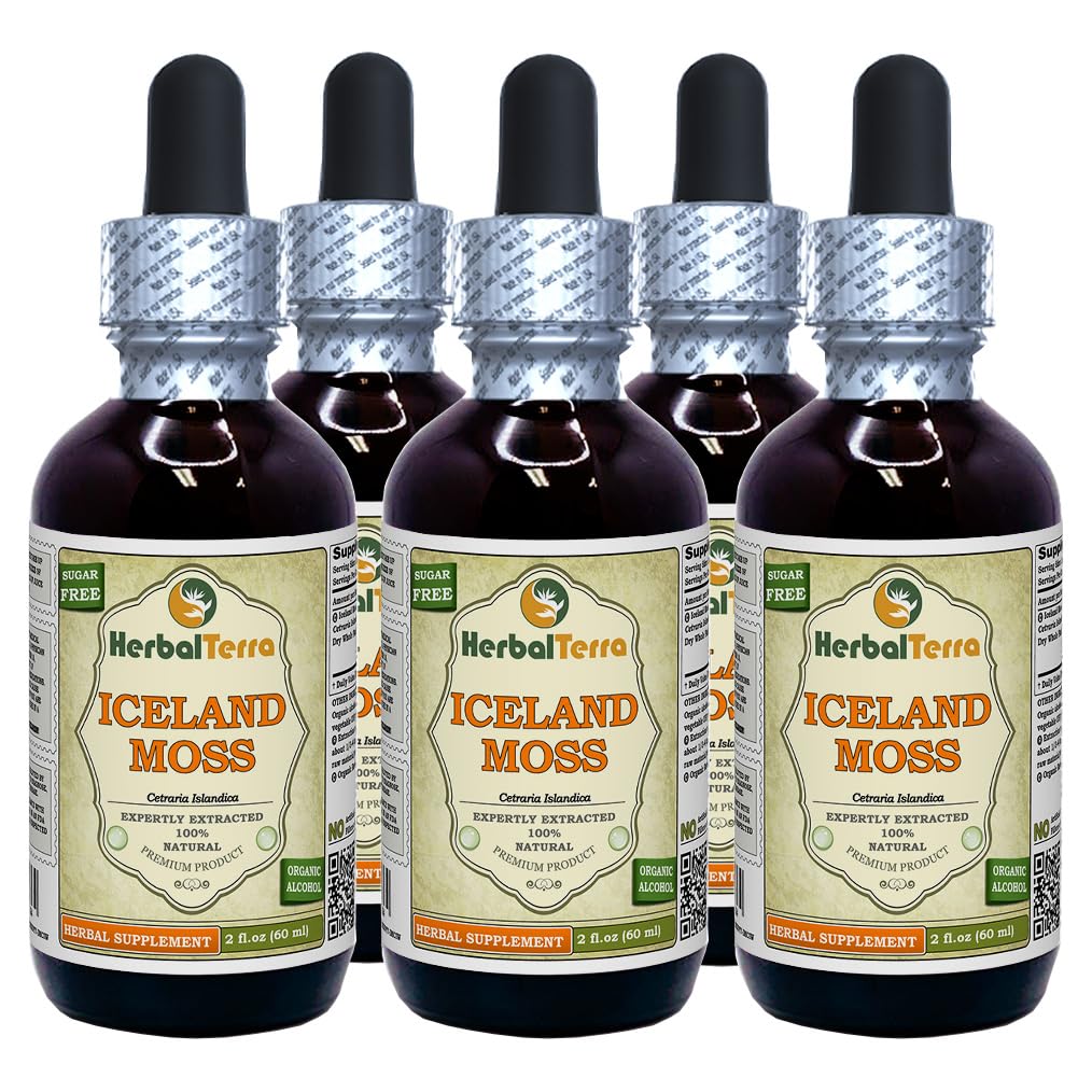 Herbal Terra LLC Iceland Moss (Cetraria Islandica) Tincture