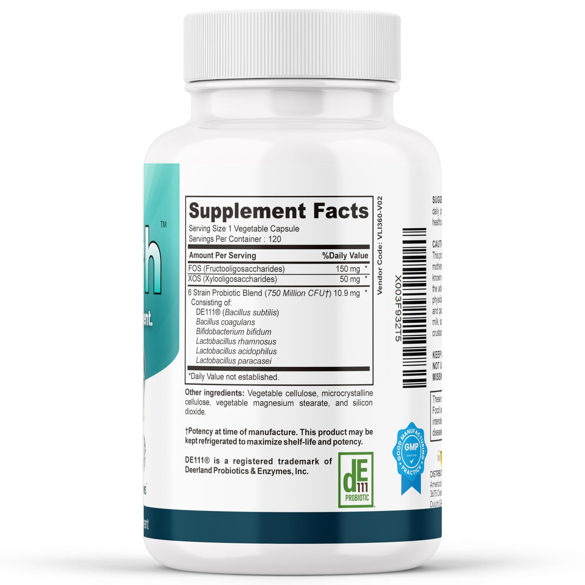 Therefore B. Fresh Breath Freshener Oral Probiotics - 120 Capsules - image 3