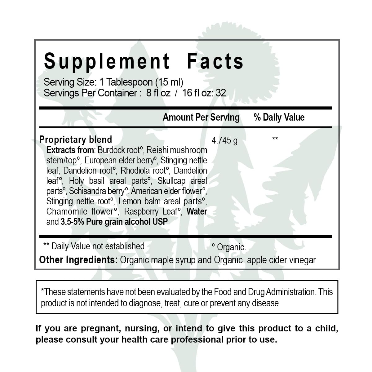 Maine Medicinals Cleanse + Fortify Organic Liver Detox and Kidney - image 4