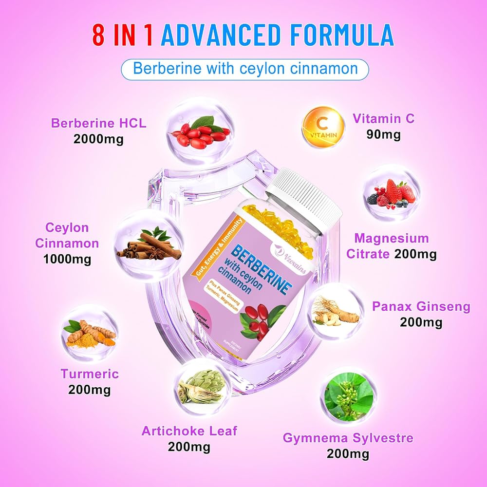 VZOXAINS Berberine Gummies