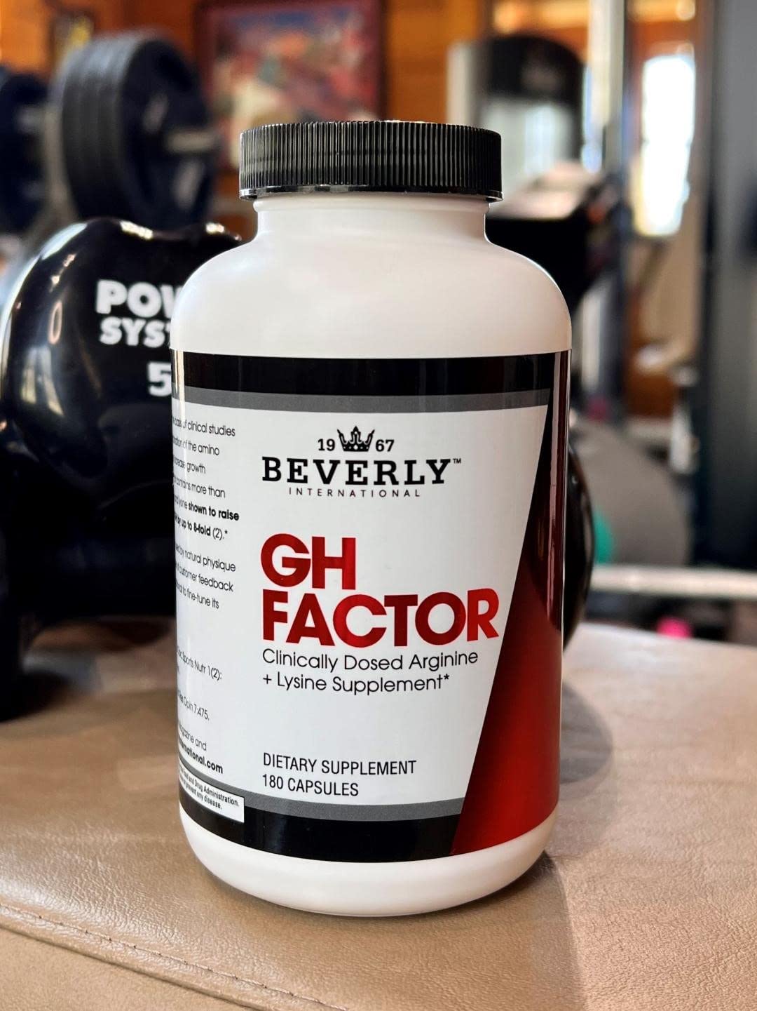 Beverly International GH Factor Arginine & Lysine - 180 Capsules - image 5