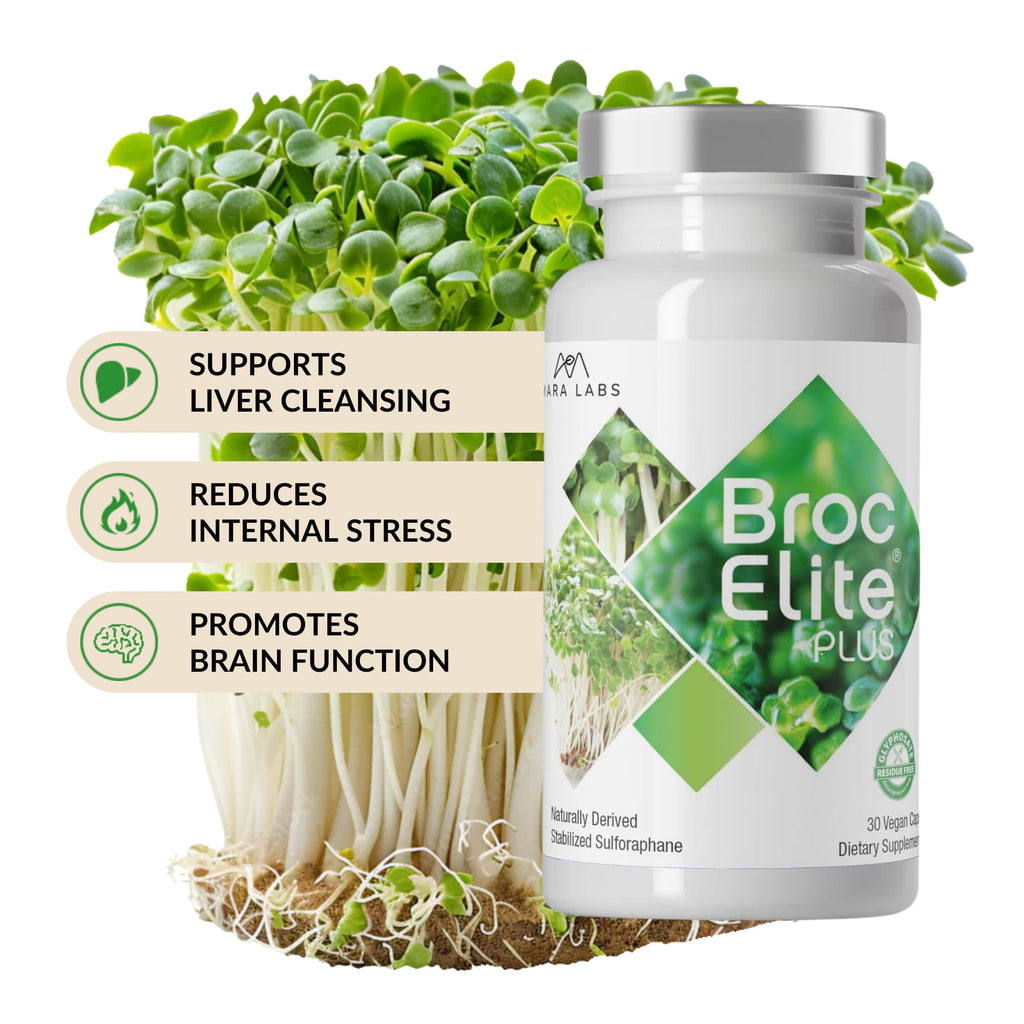 BrocElite Plus™ Broccoli Sulforaphane Extract Supplement for Immune
