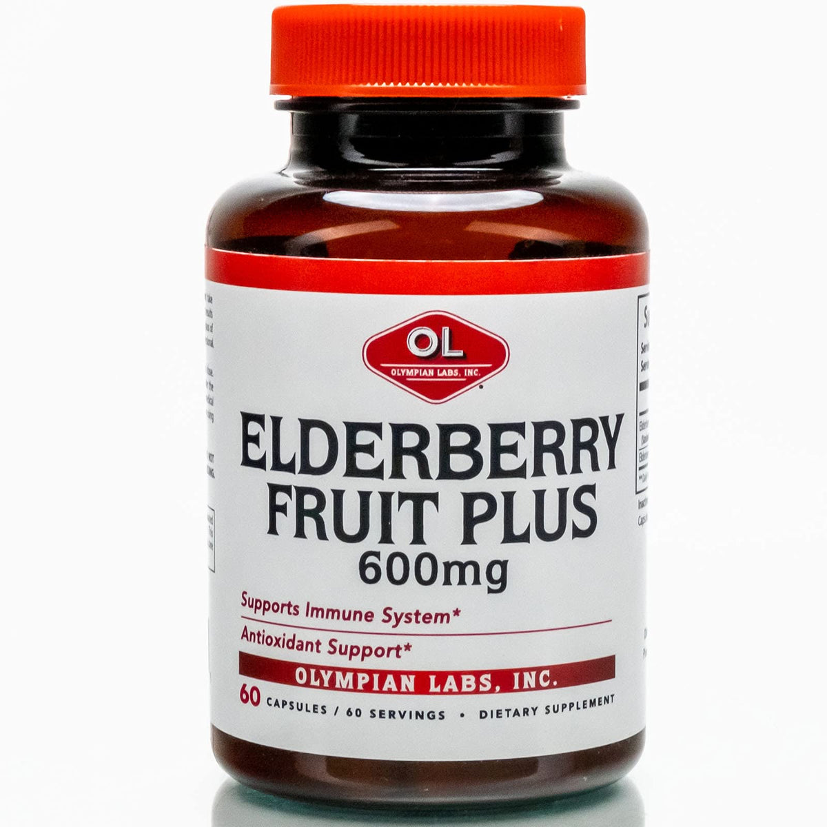 Olympian Labs Elderberry Fruit Plus Immune Support - 60 Capsules