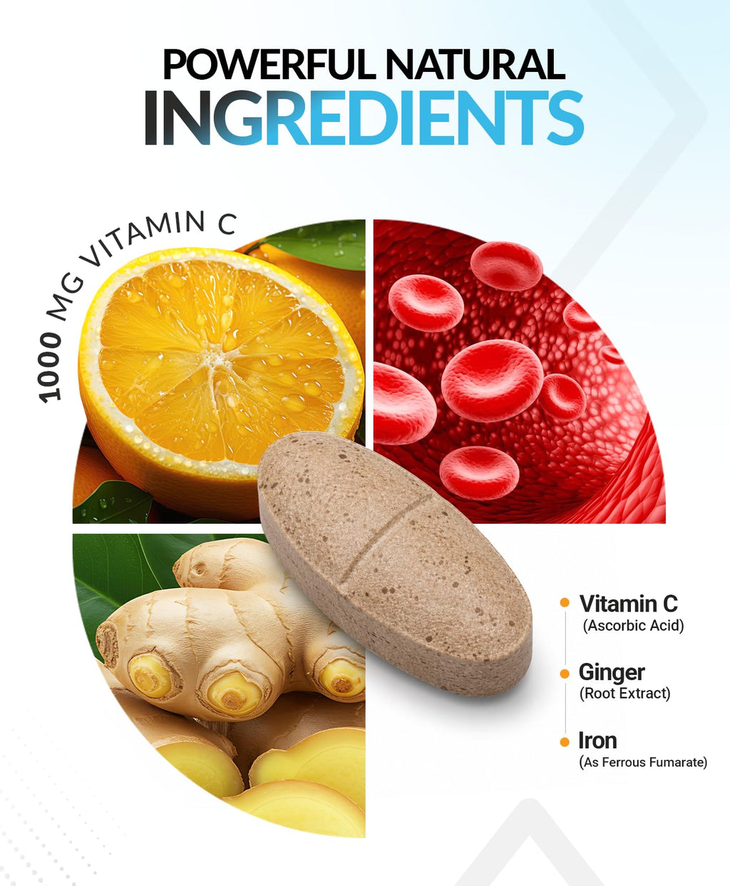Extravagant Value Iron & Vitamin C Supplement - 150 Tablets - image 4