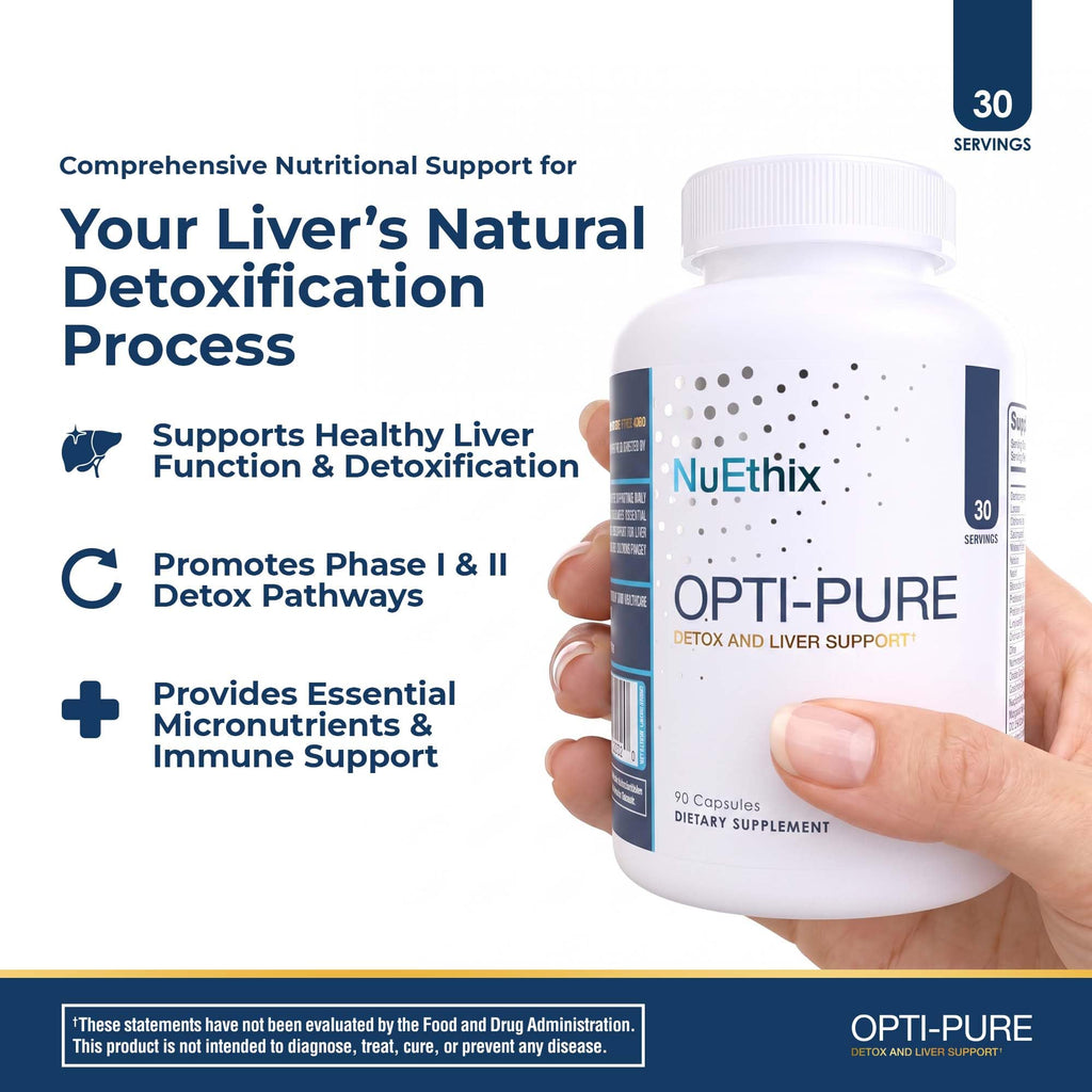 NuEthix Formulations Opti-Pure Liver Support - 30 Servings - image 2