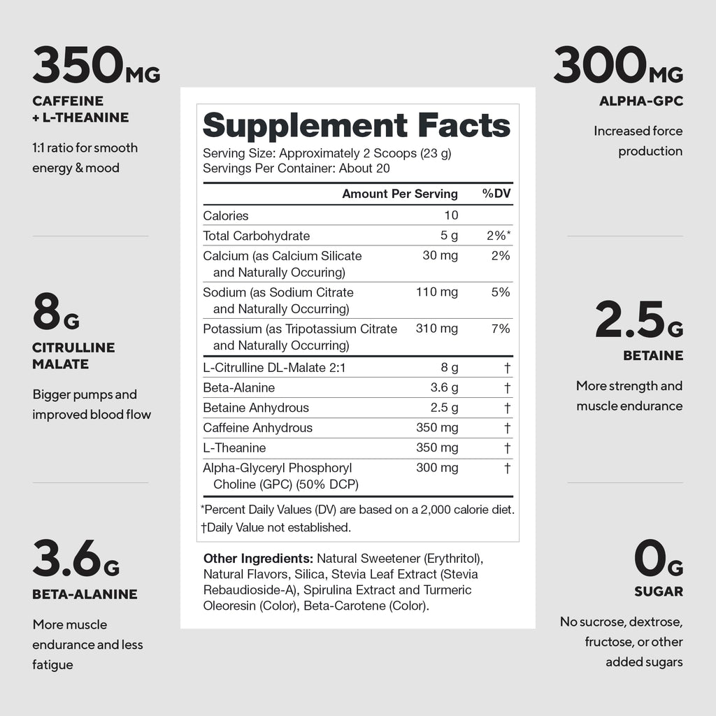 Legion av2024-LEGION-all Natural Nitric Oxide preworkout Drink