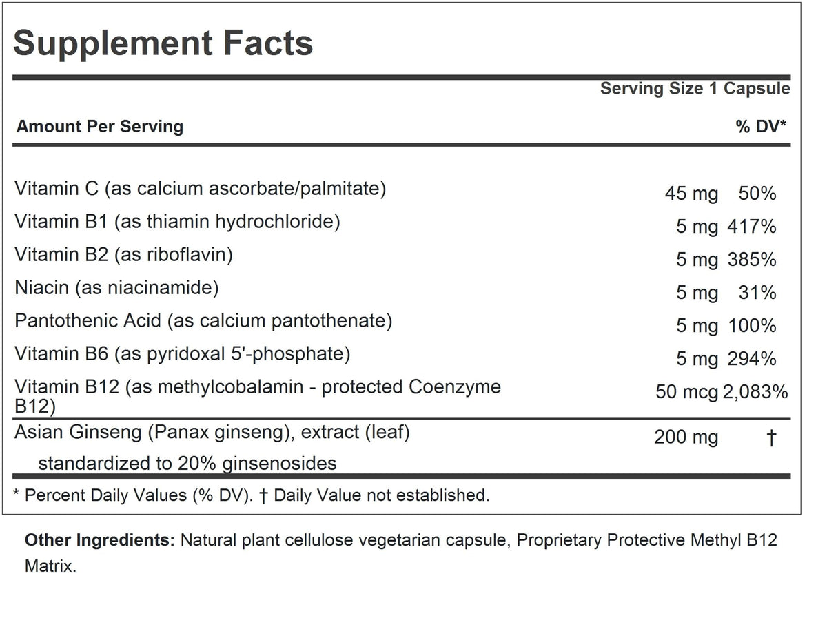ANDREW LESSMAN ProCaps Panax Ginseng Extract 200 mg - 60 Capsules - image 2