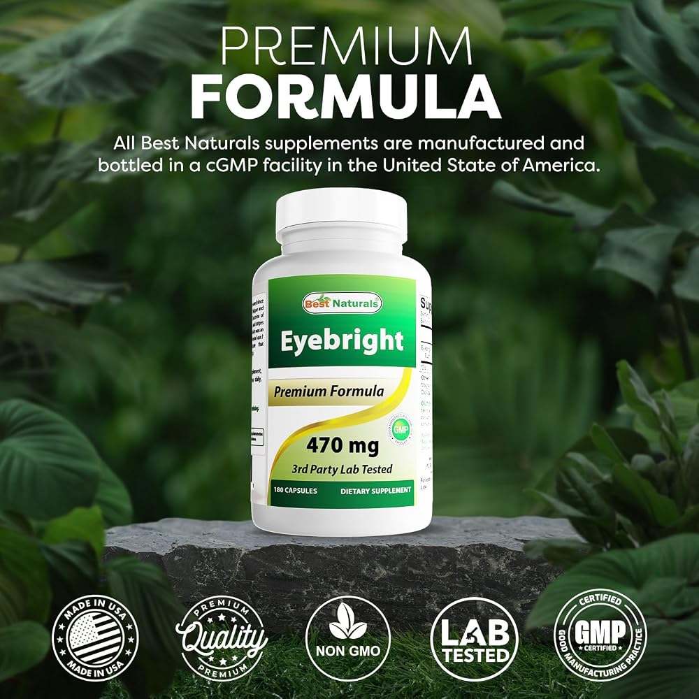 Best Naturals Eyebright 470 mg 180 Capsules - image 6