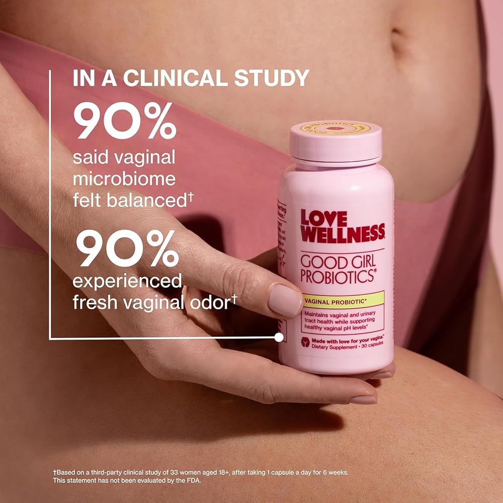 Love Wellness Good Girl Vaginal Probiotics 9-Strain - 60 Capsules - image 5