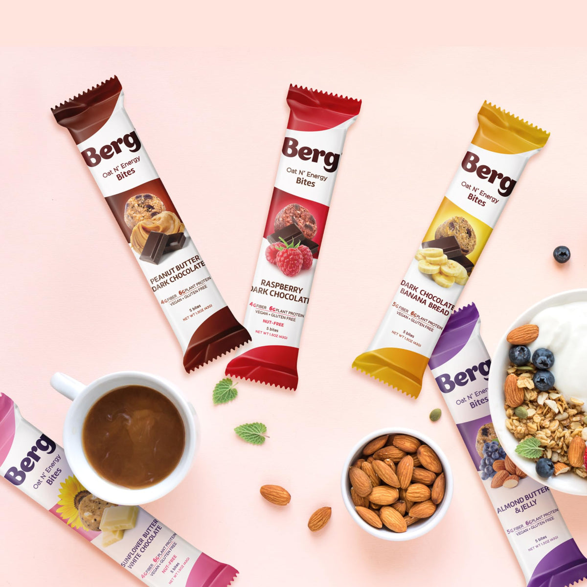 Berg Oat N' Energy Bites - Non-GMO