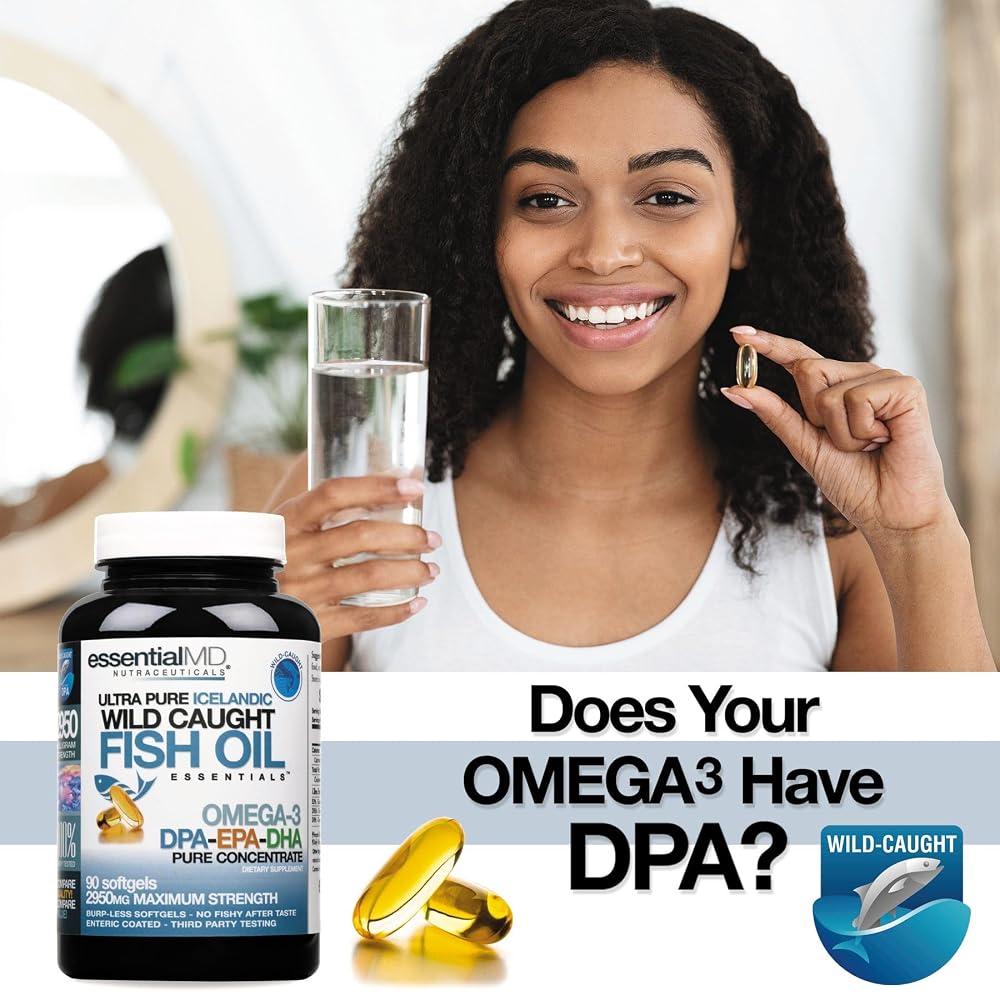 Essential MD Triple Strength Omega-3 Fish Oil 2900mg - 90 Softgels - image 3