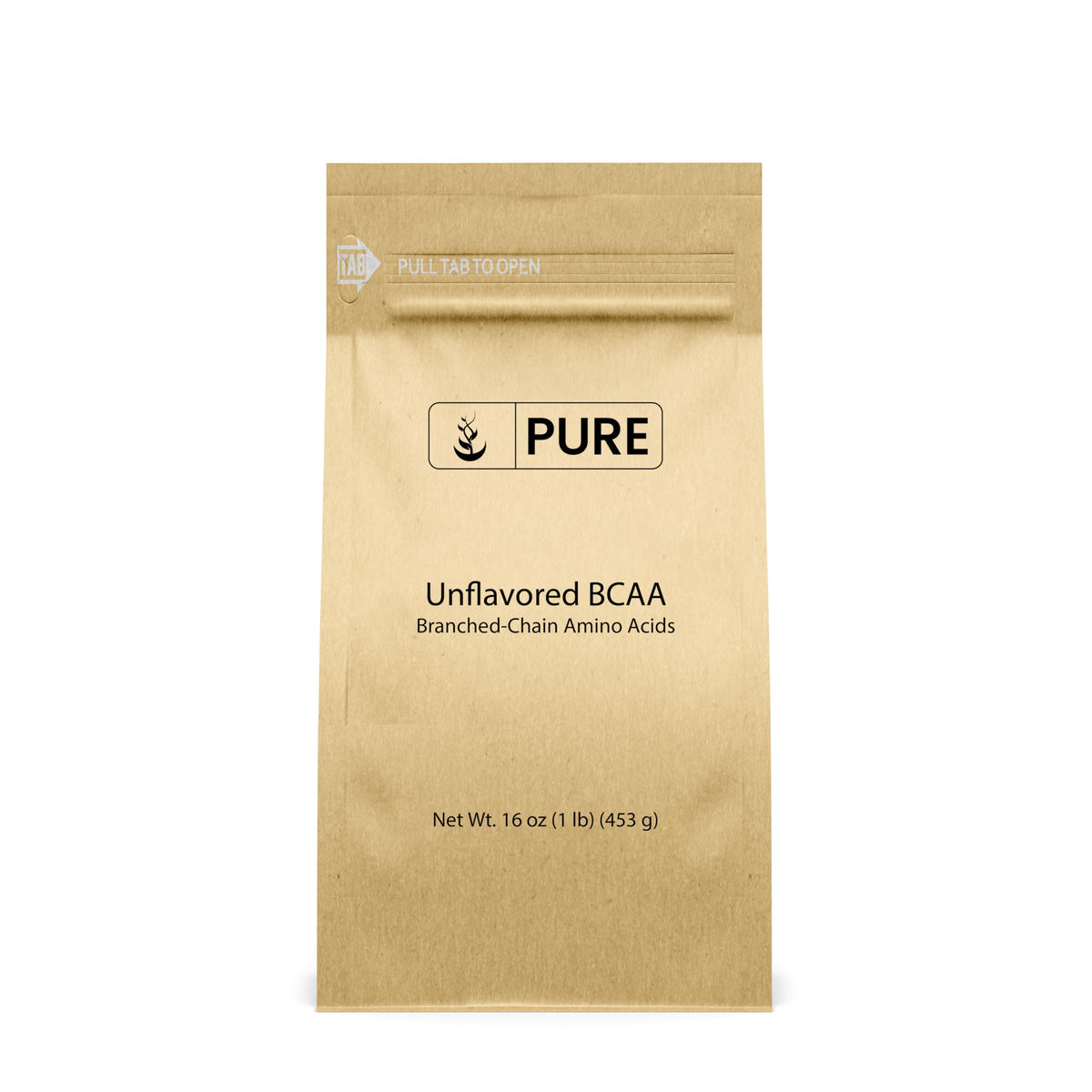 PURE ORIGINAL INGREDIENTS Unflavored Instantized BCAA Powder