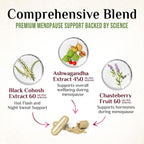 Nature's Nutrition Menopause Supplement with Dong Quai & Black Cohosh - image 5