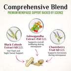 Nature's Nutrition Menopause Supplement with Dong Quai & Black Cohosh - image 5