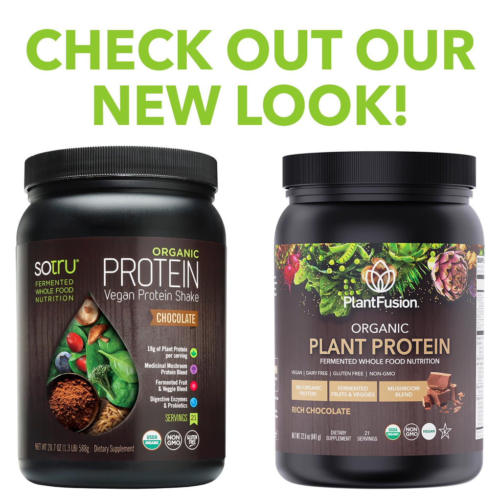 SOTRU Organic Vegan Protein Powder - Whole Food